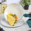 Spice By Tia Mowry 12 Inch Healthy Ceramic Nonstick Aluminum Skillet with Bakelite Handle in Teal