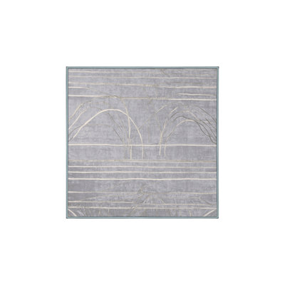 Machine Washable Blue Area Rug
