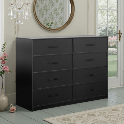 ??8-Drawer Dresser ??Modern Storage Cabinet Accent Chest