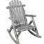 Chaise berçante Alverta Grey Wood-121534188