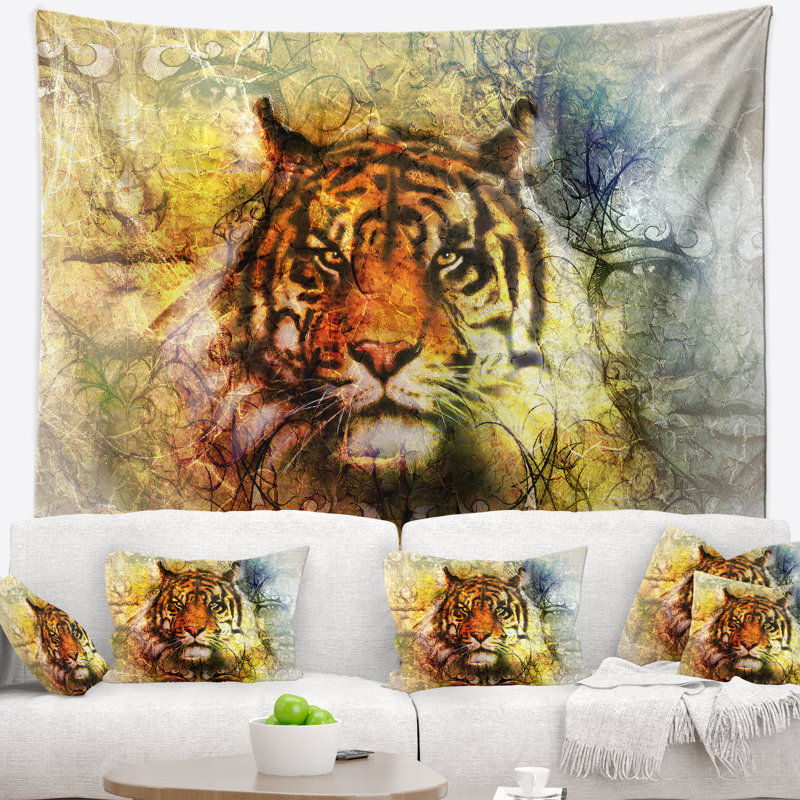Polyester Tapestry, 50" H x 60" W