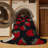 Washable Raspberry Black Fruits Area Rug-114690868