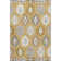 Premium Machine Washable Prisco Gold Rug