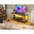There Are Installation Videos And Scene Videos. TV Socket And LED Light - TV Stand TV Up To 55 " Small Unit Modern TV Console Suitable For Living Room And Bedroom