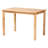 Chamniss Modern Bohemian Gray Washed Seagrass and Rattan Bench and Wood Table 3-piece Dining Nook Set