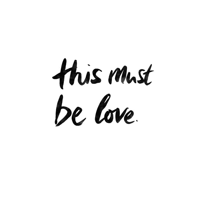 This Must Be Love II by Mareike Böhmer - Wrapped Canvas Gallery-Wrapped Canvas Giclée, 20.32 cm H x 30.48 cm W