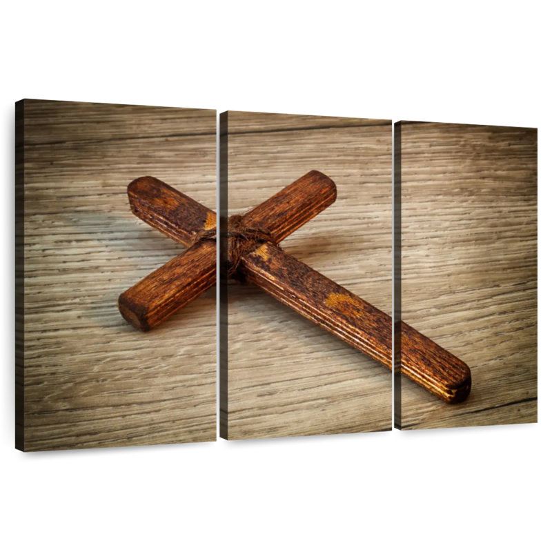 Adella Old Rugged Cross, 24" H x 38" W