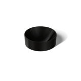 Vox® Vitreous China Circular Vessel Bathroom Sink with Overflow