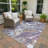Machine Washable Indoor/Outdoor Jourdan ACN2395 Abstract Rug-1410143349