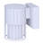 Brunk LED Integrated Outdoor Lantern Light-104447560