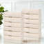 Venice Zero Twist Cotton Medium Weight Soft Absorbent Towel Set-106915566-106915560