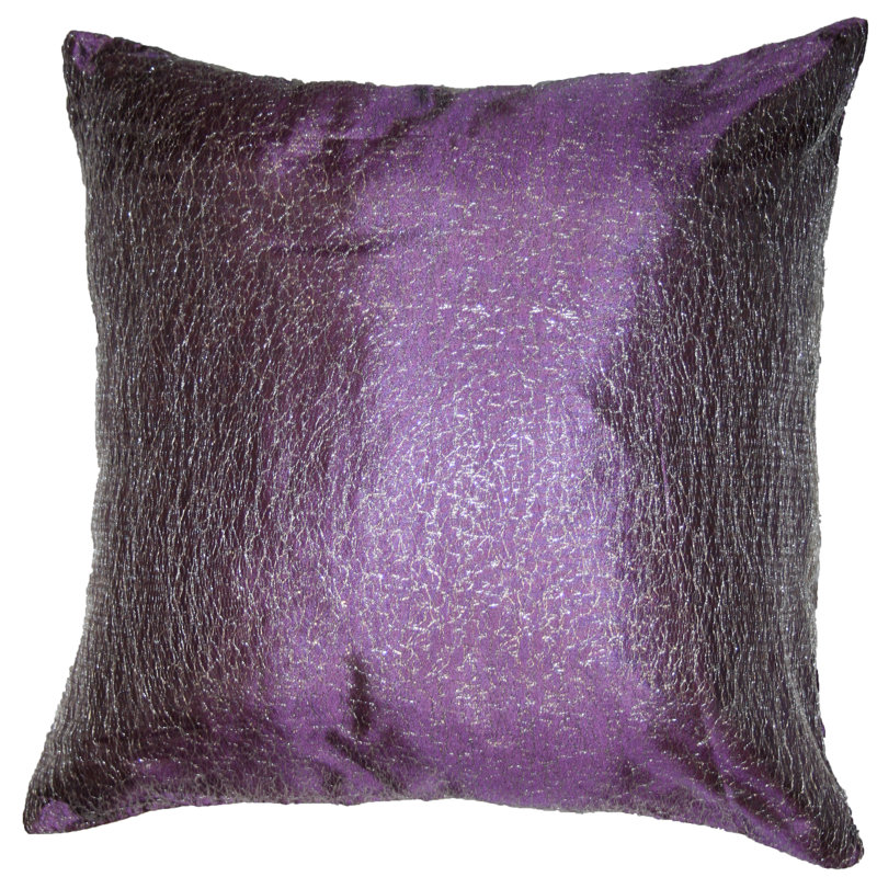 Housse de coussin en dentelle Monte Carlo Tafetta, Lilas