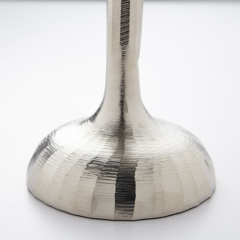 Reveri Aluminum Tabletop Candlestick, 24" H x 5" W x 5" D