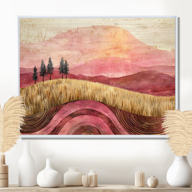 Granston - Landscapes Wall Art, H 24 po x l 32 po, Avec cadre, Blanc