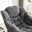 Chaise paresseuse douce avec - gris moderne pour des moments de détente-1827146155