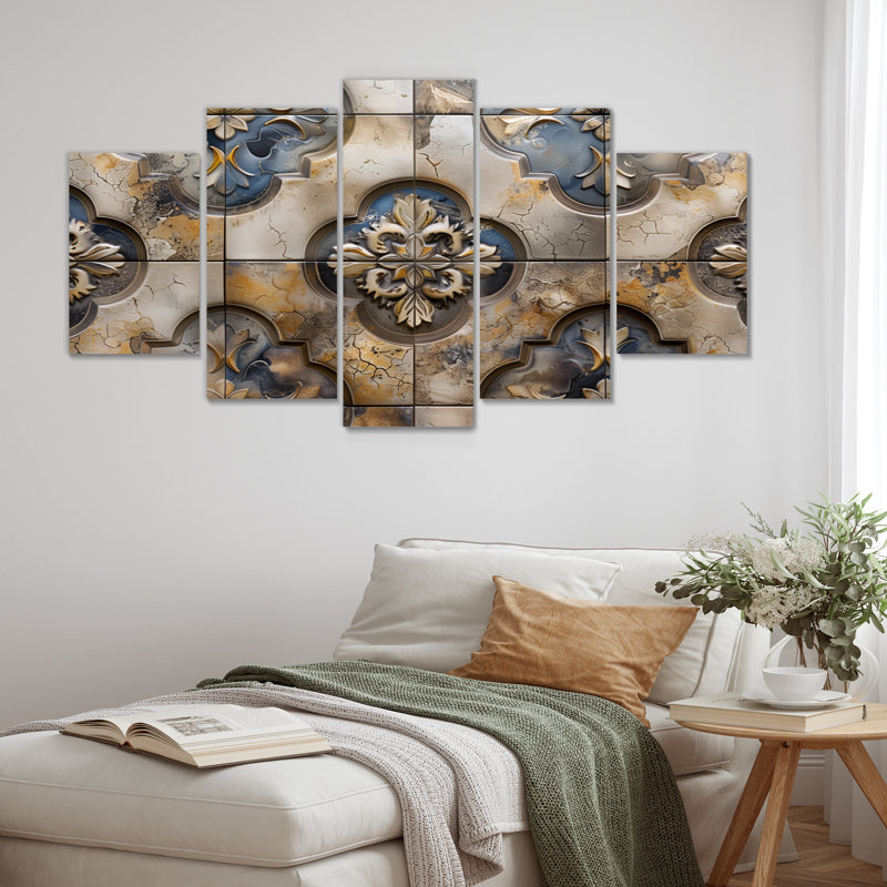 Gonzague - Abstract Tile Wall Decor Set
