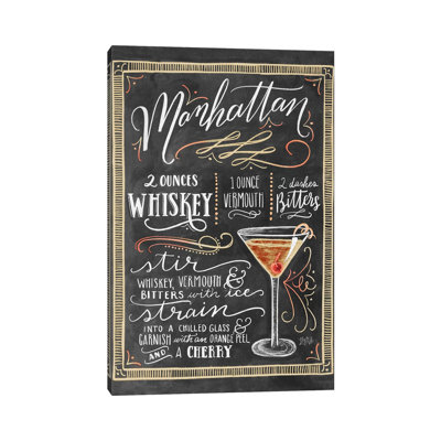 Manhattan Recipe - impression sur toile tendue