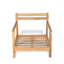 Ensemble de conversation pour patio en bois