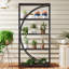 175cm H x 86cm W Metal Standard Bookcase-1712762270