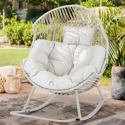  Outdoor Rocking Egg Chair
