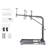 Hard Top Remover Lift, 220 lbs, Foldable Jeep Hardtop Removal and Storage System, Easy One-Person Operation, Adjustable Height, for Jeep Wrangler YJ, TJ, JK, JL, 4XE, Ford Bronco 4 Door & 6 Gen+