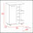 Bartlet 2-Shelf 6-Bottle Bar Cart with Dark Walnut Finish and Lockable Casters for Easy Mobility-1191048821