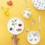 Eveil Gourmand Porcelain Dinnerware Set