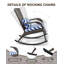 Chaises berçantes d'extérieur en osier avec coussins (ensemble de 2)-681773242-681773243