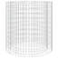 Ayoob Gabion Fire Pit 100 cm Galvanised Iron