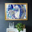 «Blue Flow», toile tendue avec châssis_RID063-1984275535-1984275537