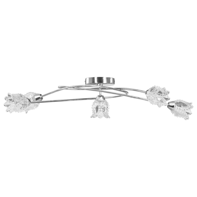 Sharmaine Glass Semi Flush Mount