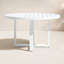 Newport Powder Coated Aluminum Dining Table-162743315