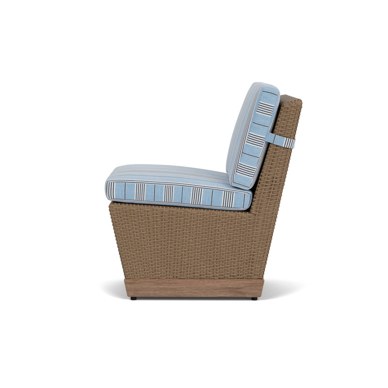 Charisma Outdoor Dining Side Chair, Hansen Sky