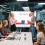 Tableau blanc numérique 49 po JYXCN Smart Board 49 po, écran tactile numérique multi-fonctions, parfait pour les réunions et les réunions