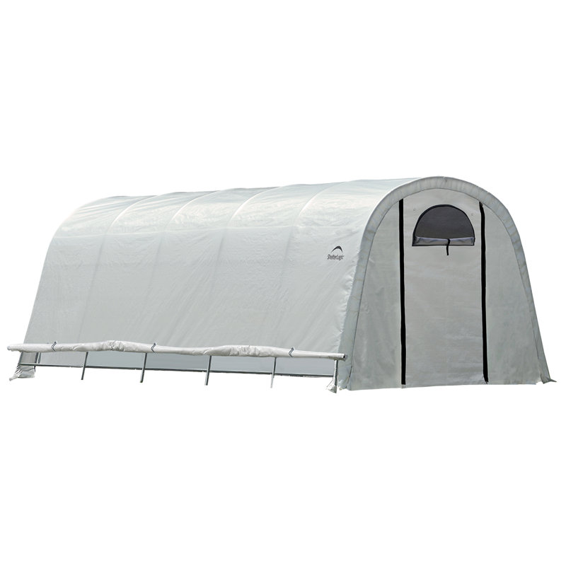 Serre ronde robuste de 12 x 24 pi GrowIT, H 100 po x l 145 po x P 239 po