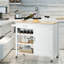 Amissa 40 cm W Kitchen Cart with-825225258