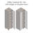 Open Particleboard Standard Pantry/Tall Cabinet Ready-to-Assemble-95329222-95329210