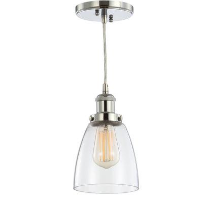 Luminaire suspendu 1 cloche pour une cloche Michelle