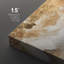«Abstract Paint Effect», impression sur toile grise, pastel et grunge-87607323-87607325
