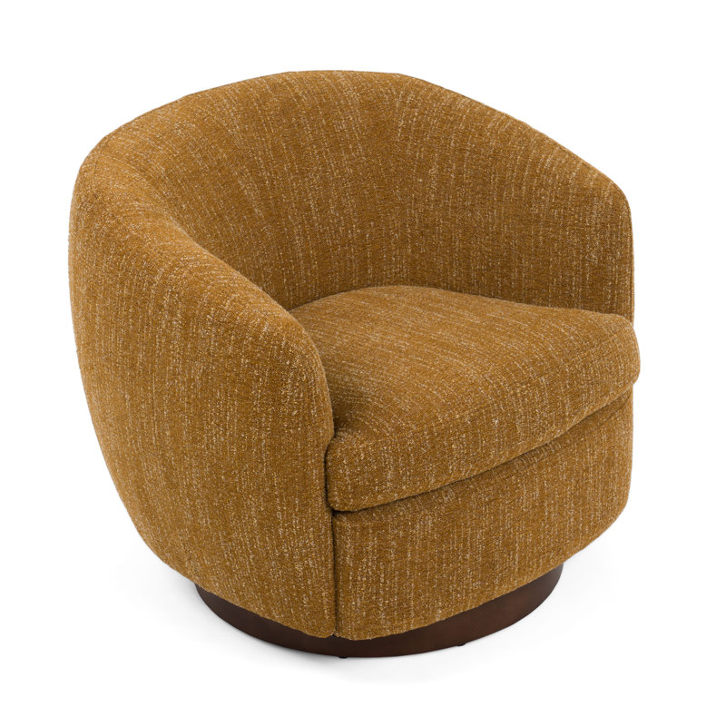 Fauteuil demi-tonneau pivotant Kanella