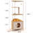 Versatile Corner Cat Tower With Multiple Features For Feline Fun