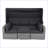 7-Piece Patio Furniture Set with Retractable Canopy