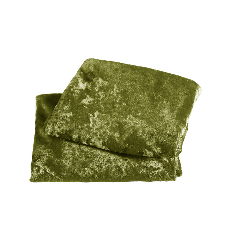 Floral Rectangular Lumbar Cushion Cover, Avocado