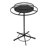 Rotatable Round Garment Rack 360° Rotatable Metal Clothes Hanging Rack Adjustable Height