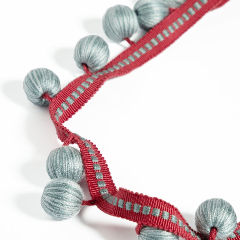 Passementerie Volume I Claude Fabric, Aqua
