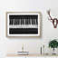 Broken Piano Keys Painting 1 Piece Single Picture Frame Wall Art on MDF-56633174-56633180