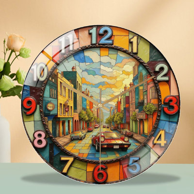 Horloge murale 12 po
