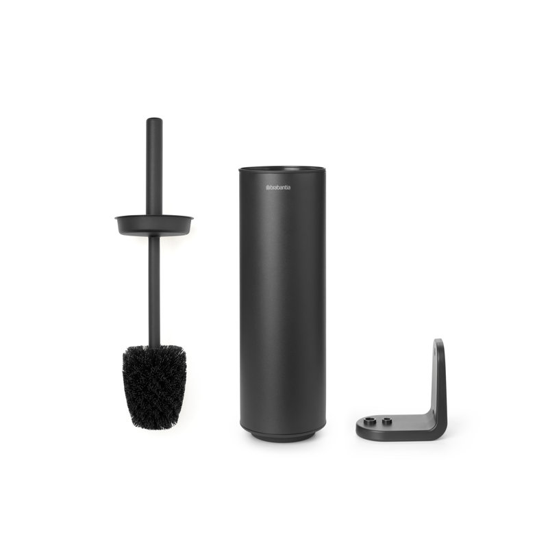 Brabantia Mindset Toilet Brush and Holder, Black