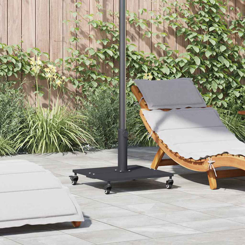 Steel Umbrella Base, Dark Grey