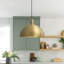 Steinmar 1-Light Industrial Dome Pendant Light